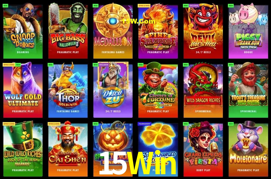 Bonus Features 15Win